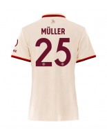 Bayern Munich Thomas Muller #25 Tredjedrakt Dame 2024-25 Korte ermer